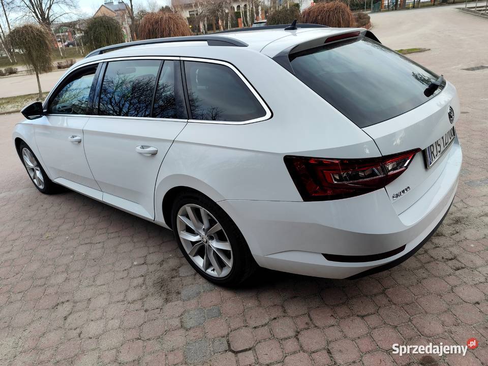 Skoda Superb III 20 TDI Biała Perła Ledy Navi