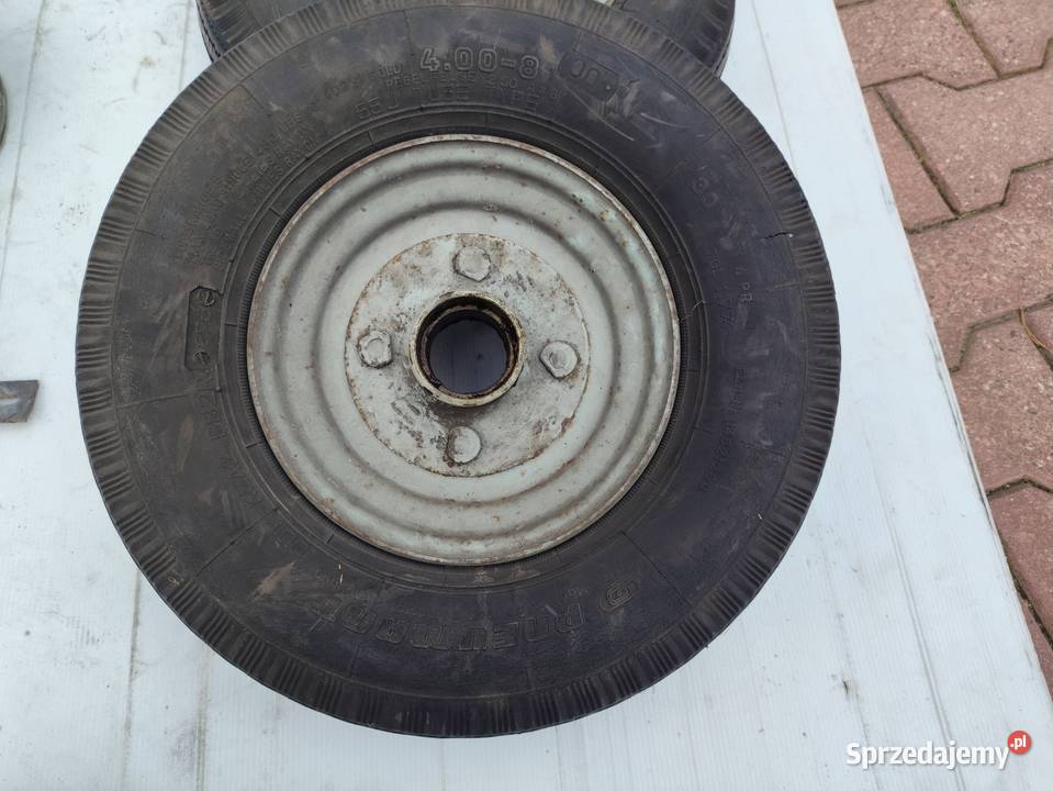 Koła do przyczepki 4008 uchwyt koła zapasowego 320kg Przyczepy Ostrów Wielkopolski