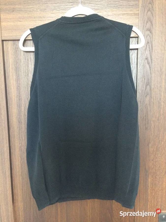 Czarny sweter bezrękawnik Elbląg