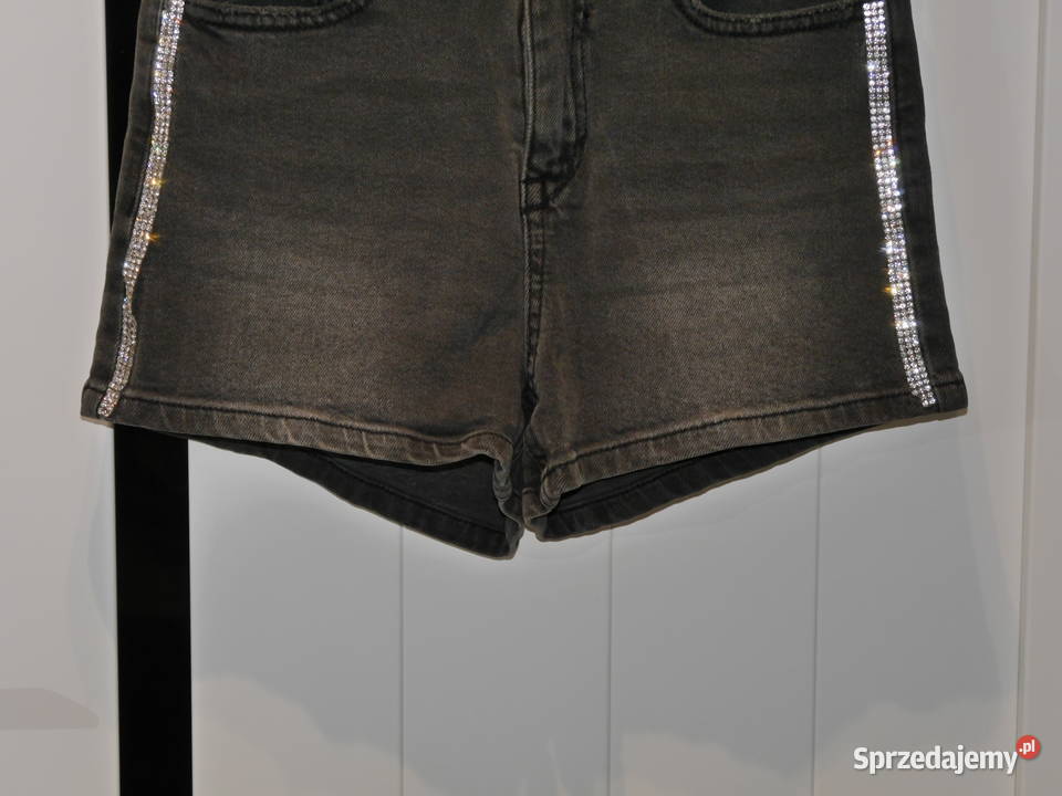 Guess świetne spodenki cyrkonie 34 XS