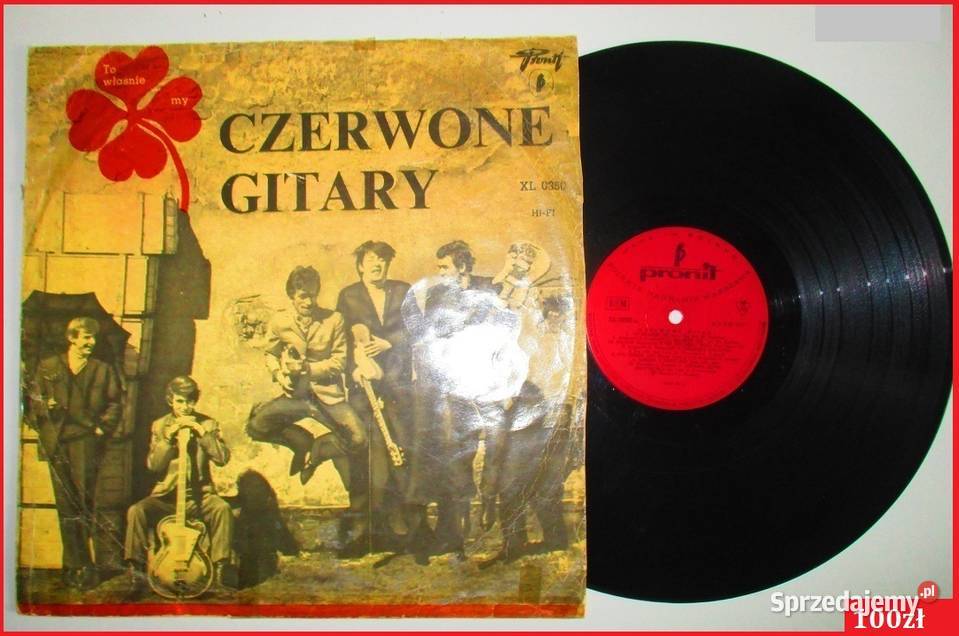 Czerwone Gitary To właśnie my płyta Krajewski łódzkie