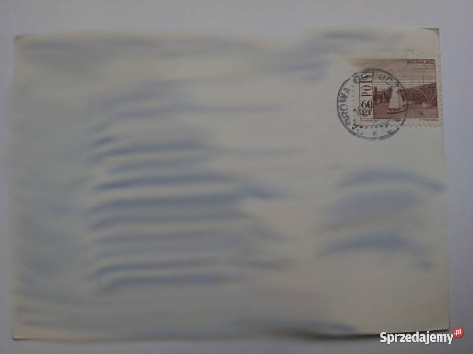 2 Pocztówki Kołobrzeg lata 80te PRLu Znaczki Dąbrowa Górnicza