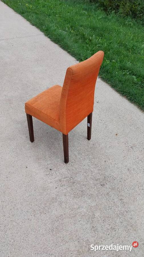 Zestaw Krzeseł w Kolorze Pomarańczowym 25 mazowieckie Kazuń Polski sprzedam