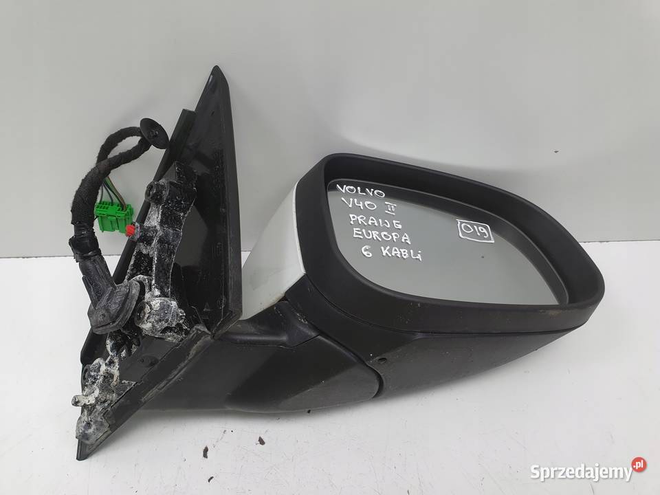 LUSTERKO PRAWE PASAŻERA Volvo V40 II 1219r 6 Lusterka zewnętrzne lubelskie Rudka sprzedam