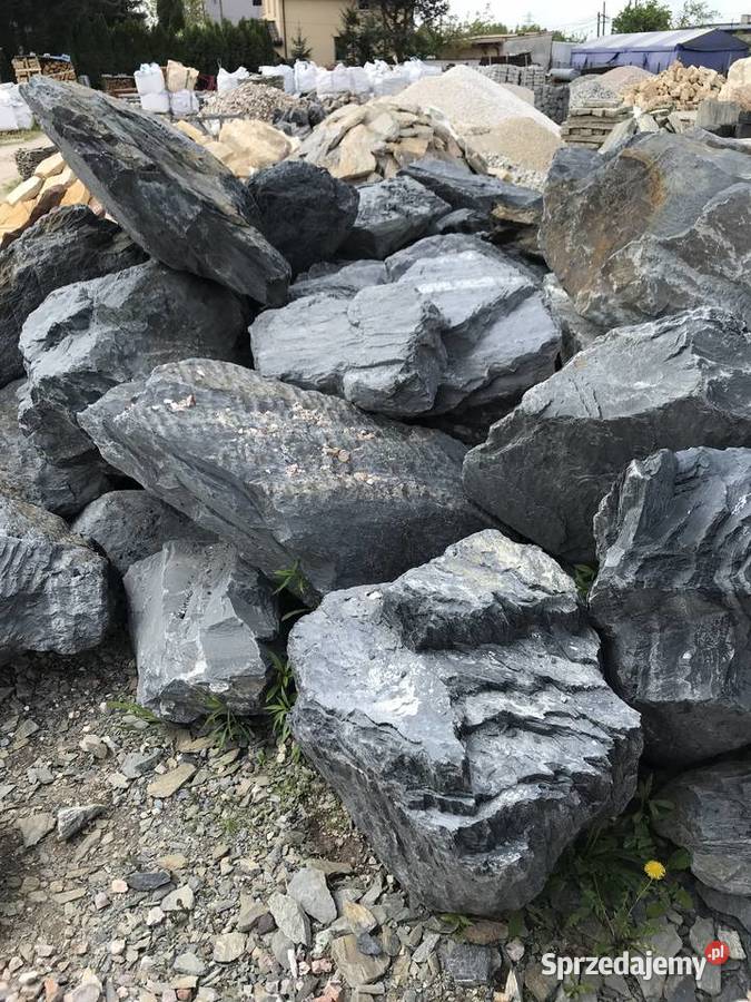 Łupek Filitowy Czarny Skała Grys Kamień do Warszawa