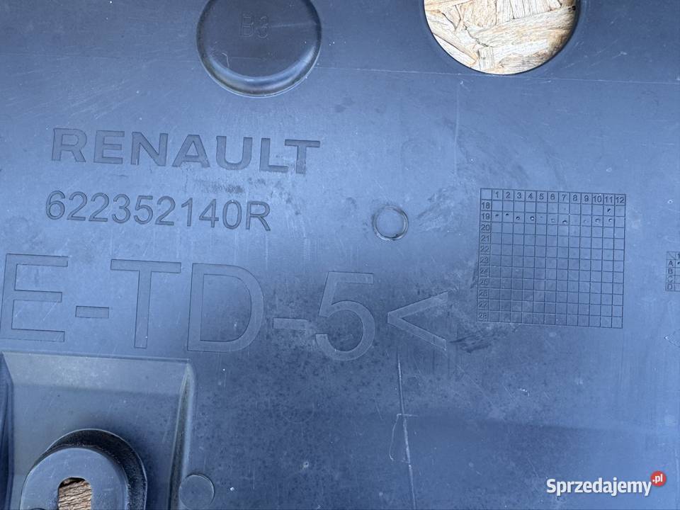 Płyta osłona pod zderzak przód Renault Captur 2 sprzedam