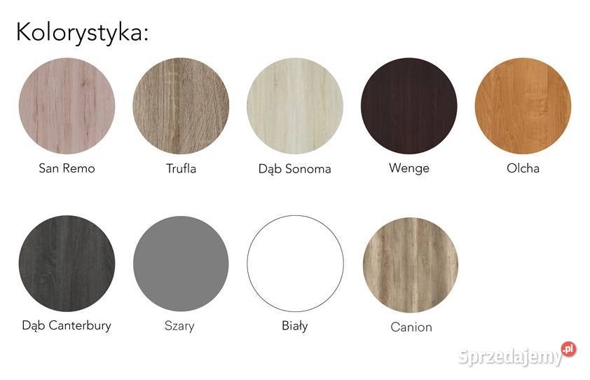 Funkcjonalna efektowna szafa przesuwna 120 wybór