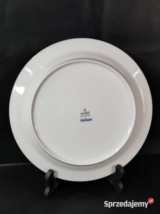 Talerz Płaski Porcelanowy Eschenbach Echy Kobalt Poddębice