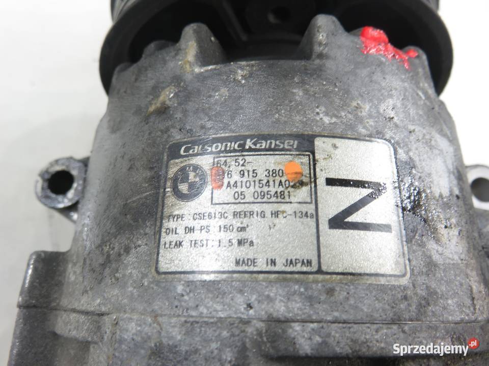 KOMPRESOR KLIMATYZACJI BMW 3 E90 318 i 6915380 małopolskie