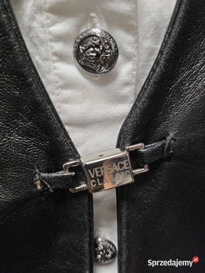 Kurtka skora naturalna versacze Mucharz