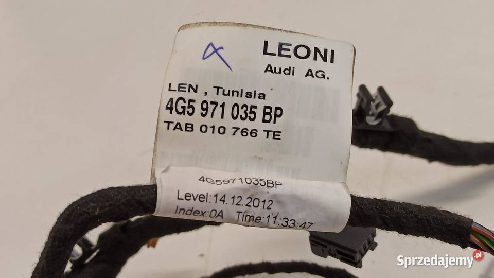 AUDI A6 C7 WIĄZKA DRZWI LEWY PRZÓD 4G5971035BP dolnośląskie