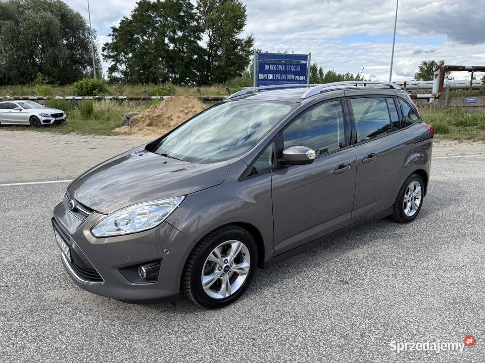 Ford Grand C BENZYNA 7 Osobowy Klimatyzacja Hatchback wielkopolskie Konin