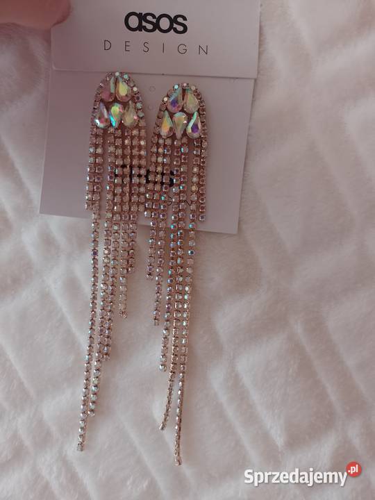 ASOS Mega długie Bogato zdobione kolczyki z małopolskie Kraków