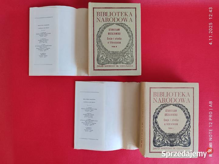 S Brzozowski Eseje i studia o literaturze t 12 literaturoznawstwo Katowice