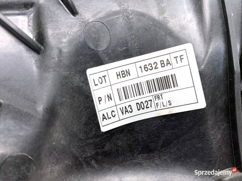 PODNOŚNIK SZYBY LEWY PRZÓD KIA OPTIMA Hatchback