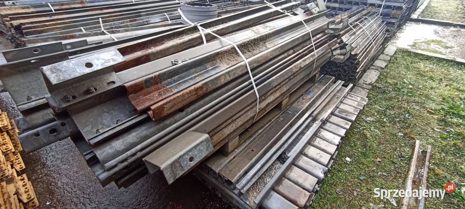 Słupki barier drogowych ocynkowane różne Bronisław sprzedam