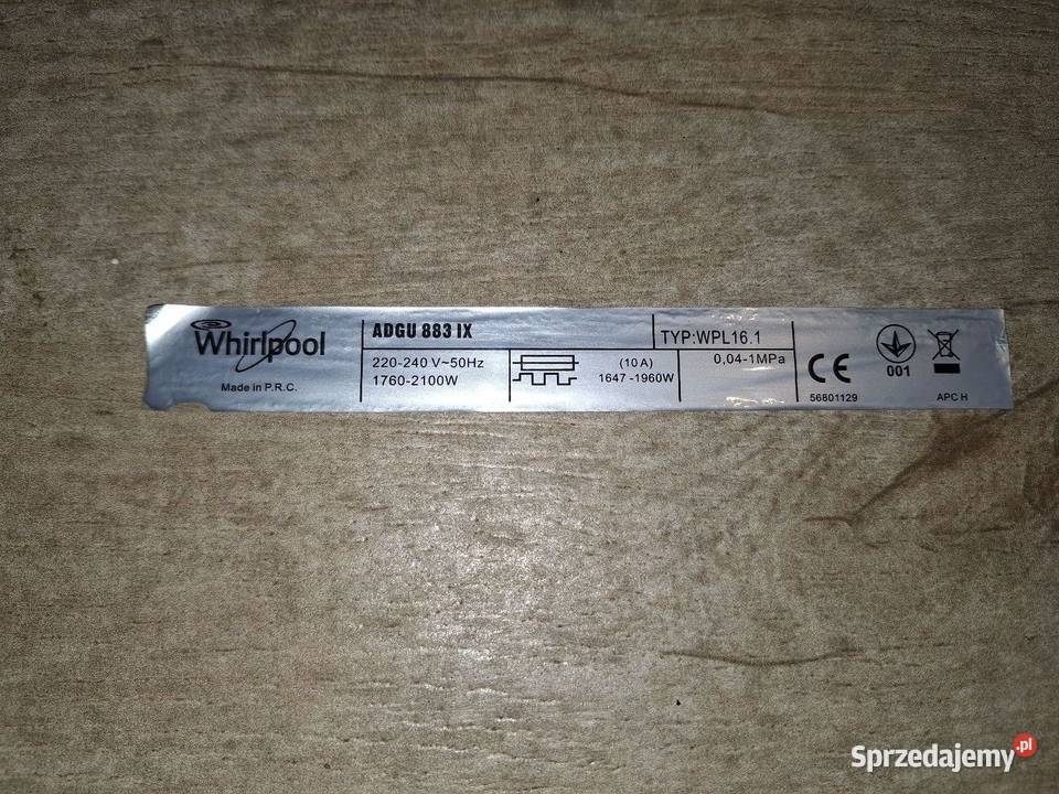 Zmywarka Whirlpool 45 kosz dolny Tarnów Opolski sprzedam