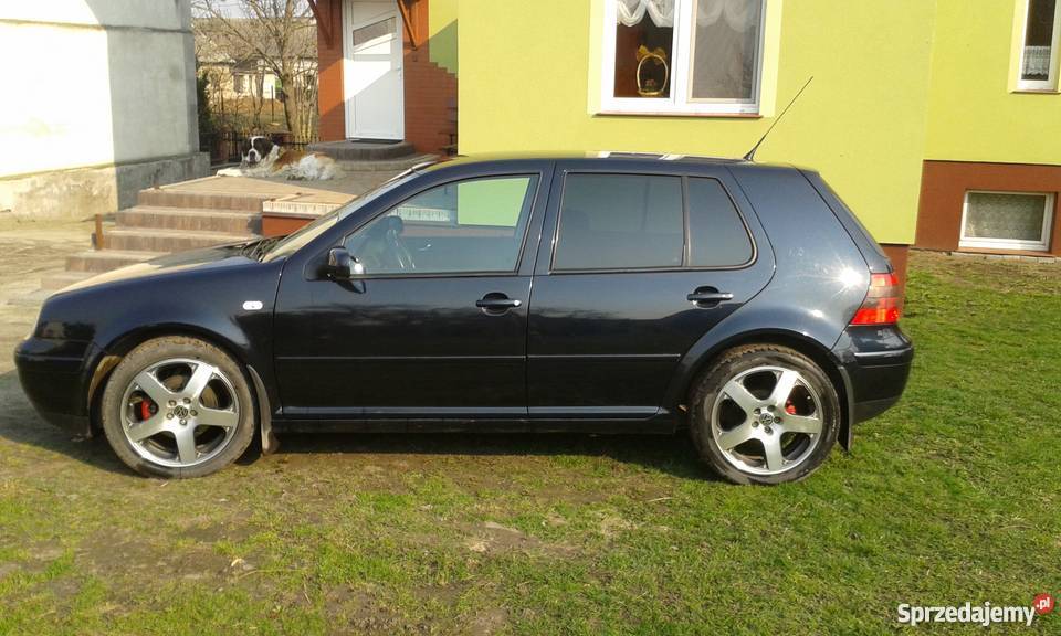 Volkswagen Golf IV 20 BenzynaGaz Alu Serwis poduszka powietrzna Aleksandrów Kujawski