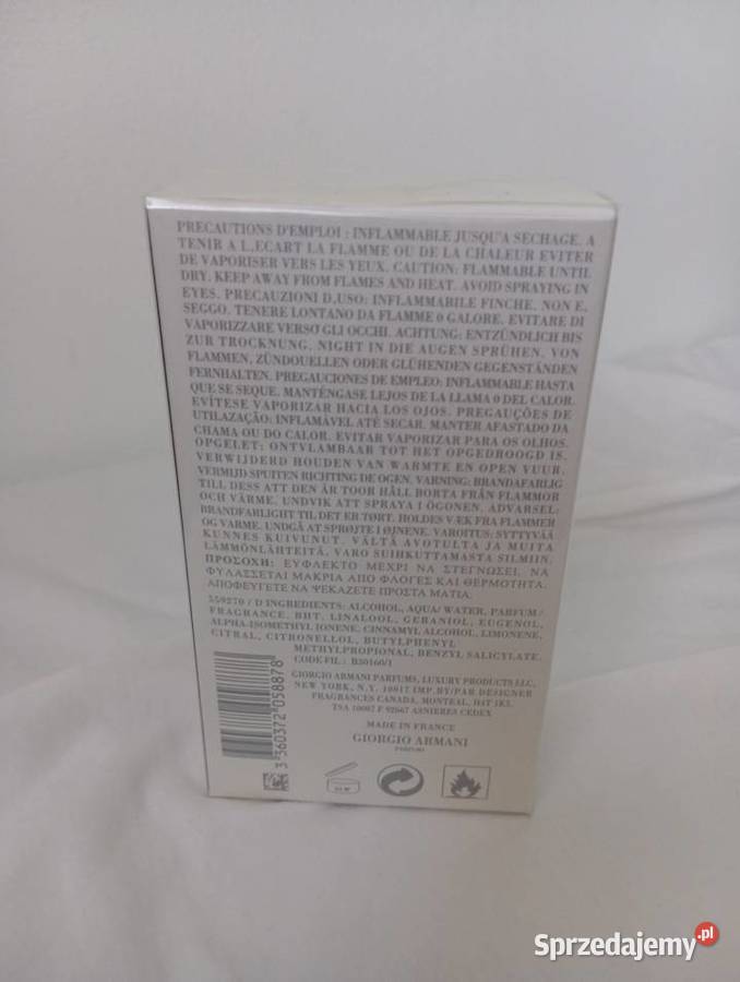 Giorgio Armani Acqua Di Gio 100 ml edt Siemiatycze