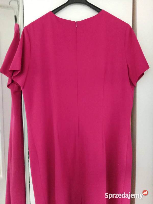 Sukienka Suknia Wizytowa Plus Size Długa Bialcon różowy Bydgoszcz
