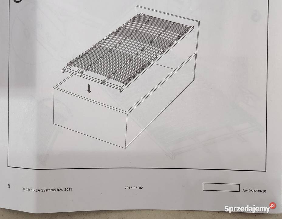 Ikea Lnset dno łóżka 90 x 200 Ramy i stelaże Warszawa