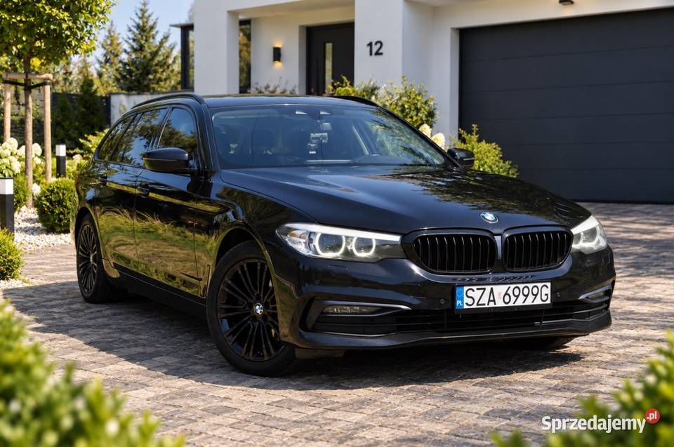 BMW Seria 5 520d Touring Sport Line czujnik martwego pola Zawiercie