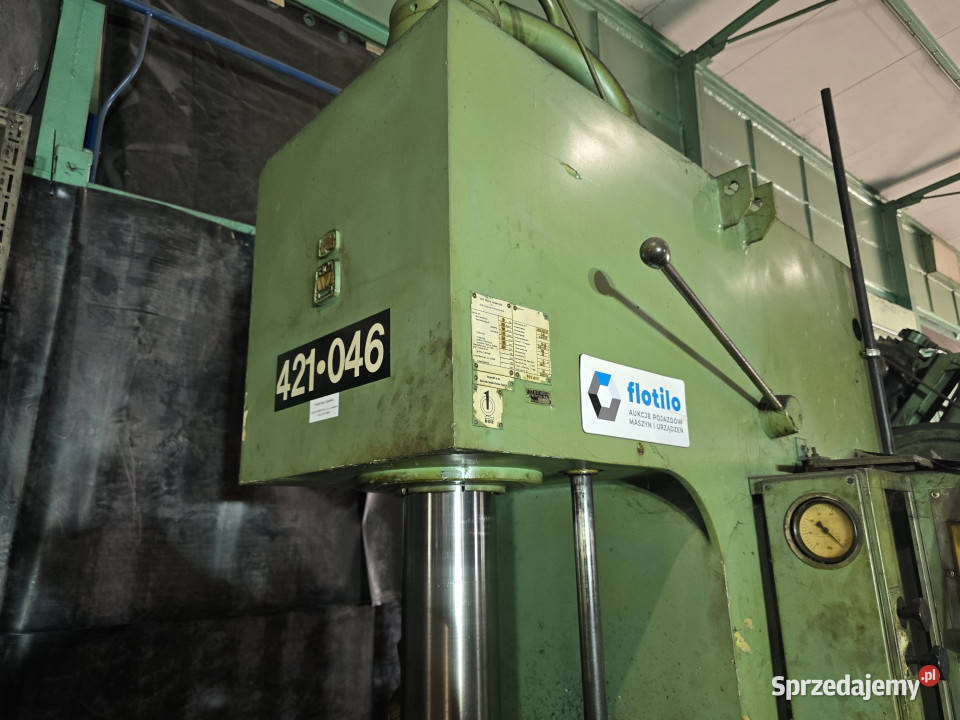 Hydrauliczna prasa 40 TON VEB Wema Zeulenroda Rok produkcji 1992 Biskupice