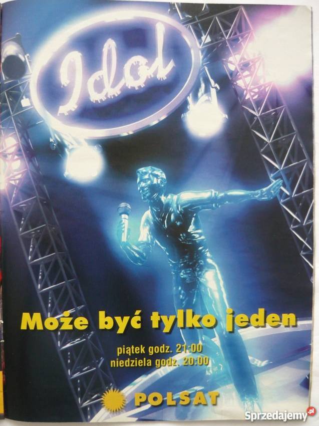 PLAKAT A4 AVALON FOREMNIAK IDOL BRAVO 2002 07 kujawsko-pomorskie sprzedam