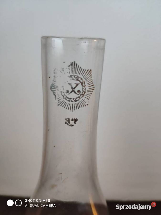 Stary sygnowany kominek cylinder 3 35 mm 12