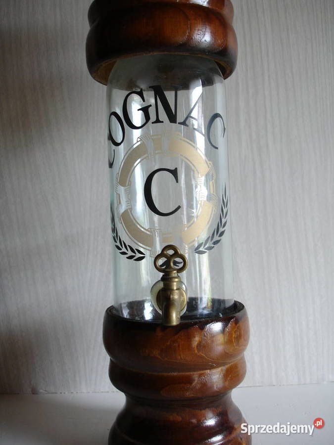 Butelka COGNAC z kranikiem Zielona Góra sprzedam