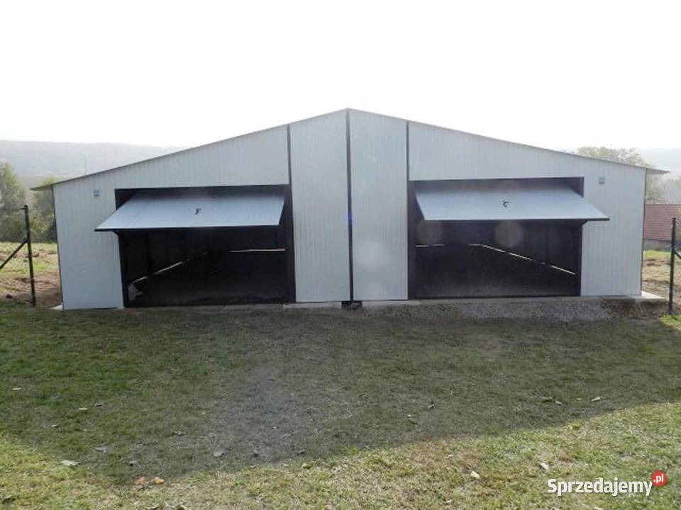 Blaszana hala 1010 m biała Sprzedaż sprzedam