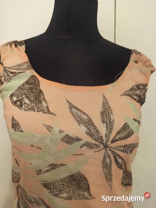 łososiowy letni komplet Rozmiar 36(S) śląskie Częstochowa