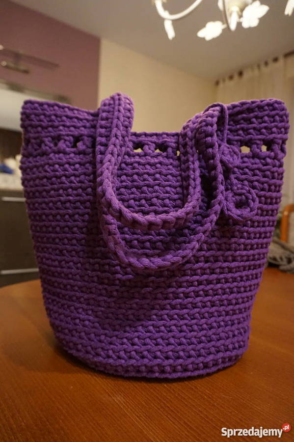Torba torebka XXL handmade KOLORY mazowieckie