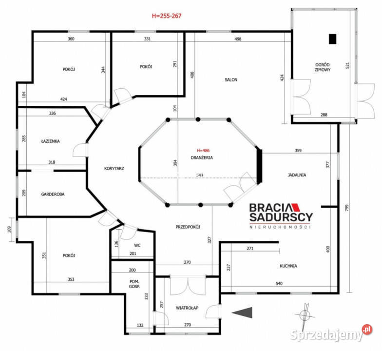 Dom wolnostojący Kraków 180m2