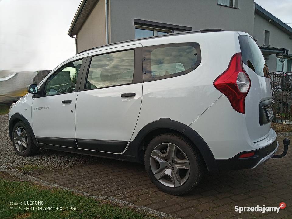 Dacia Lodgy 15 dci stepway 2022 1 właściciel 7 pomorskie Słupsk