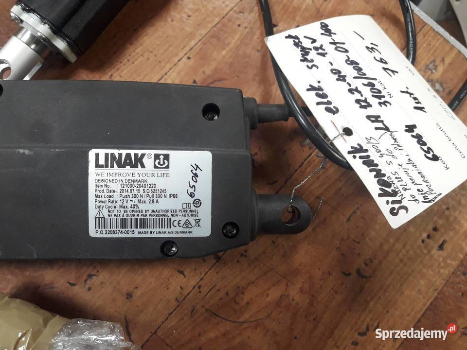 siłownik elektryczny do ścieżek