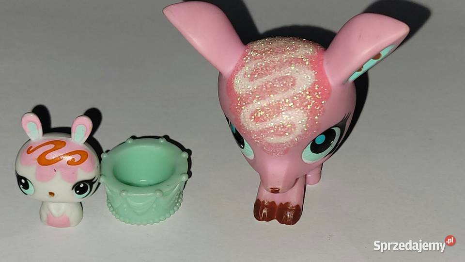Littlest Pet Shop sarenka i króliczek Figurki śląskie Piekary Śląskie