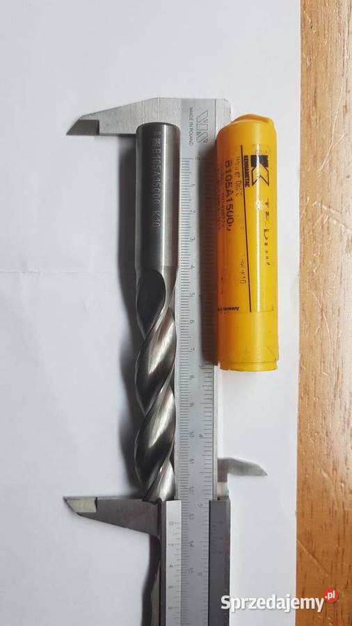 Wiertło15vhm kennametal B105A1500 k10 Gliwice