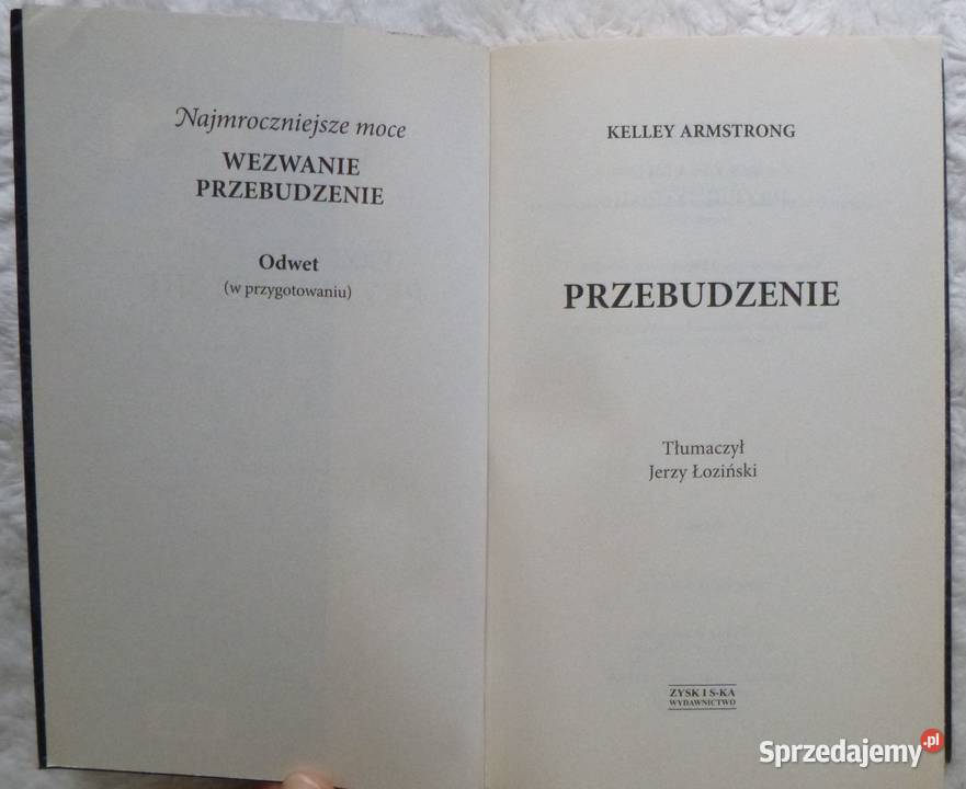 Przebudzenie Kelley Armstrong Książki i Podręczniki Warszawa