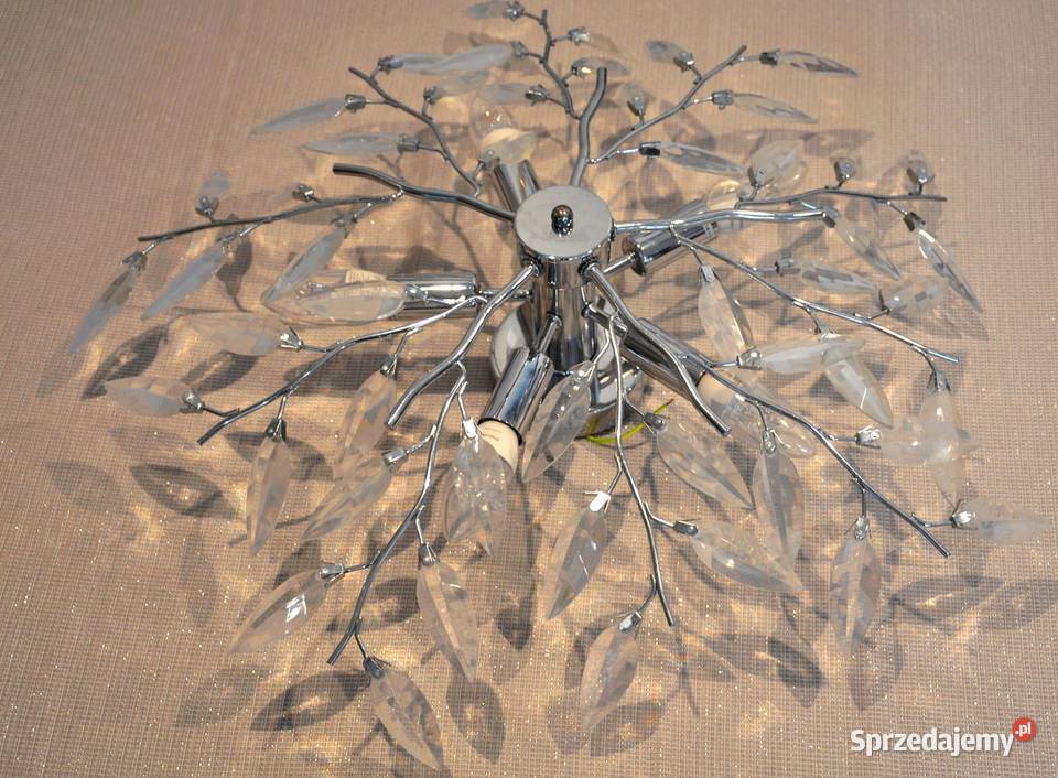 EKSKLUZYWNY ŻYRANDOL LAMPA SUFITOWA PLAFON podlaskie Białystok