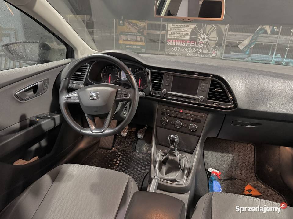 Seat Leon 3 12 TSI na pasku Rok produkcji 2013 Leon Ostrów Wielkopolski