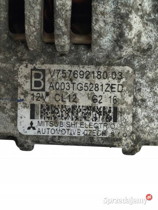 ALTERNATOR Peugeot 207 3008 Citroen 16 VTI Valeo lubelskie Chełm