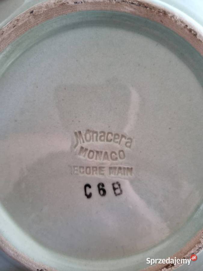 Półmisek ręcznie malowany Porcelana i szkło Wola Podłężna