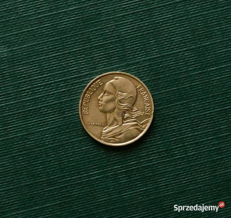 FRANCJA 10 centymów 1987r śląskie Gliwice sprzedam