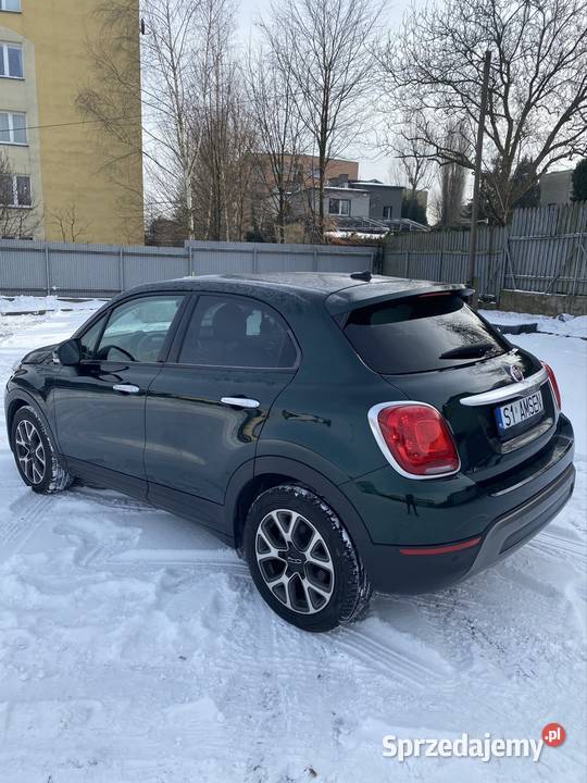 Fiat 500X 24 Benzyna 180 stłuczce cenowa okazja radio 500X śląskie