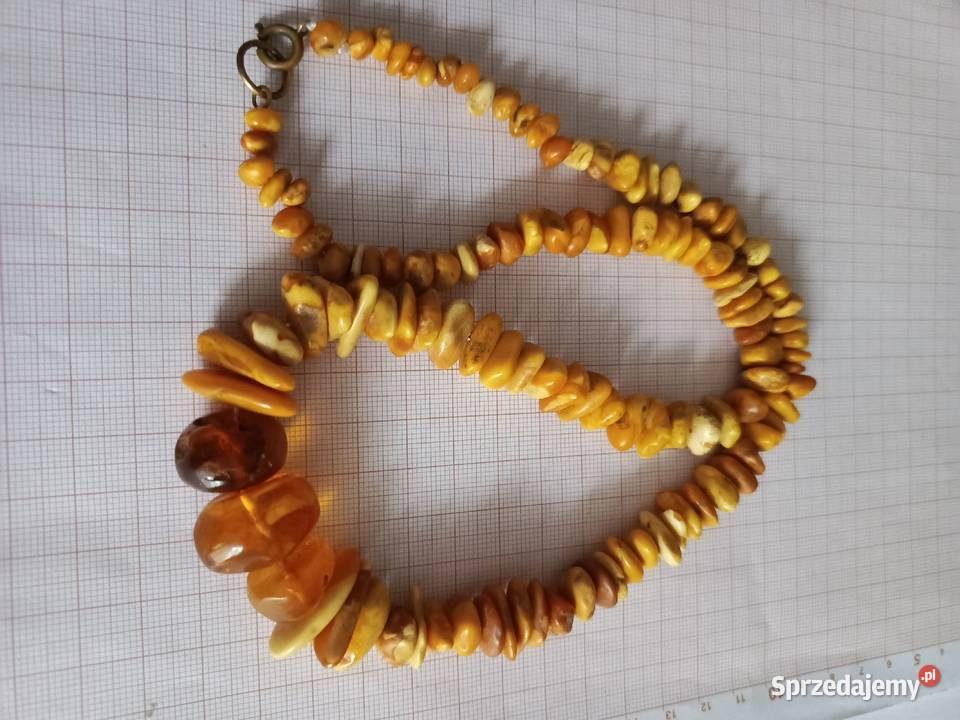 Naszyjnik Bursztyn Vintage Białystok