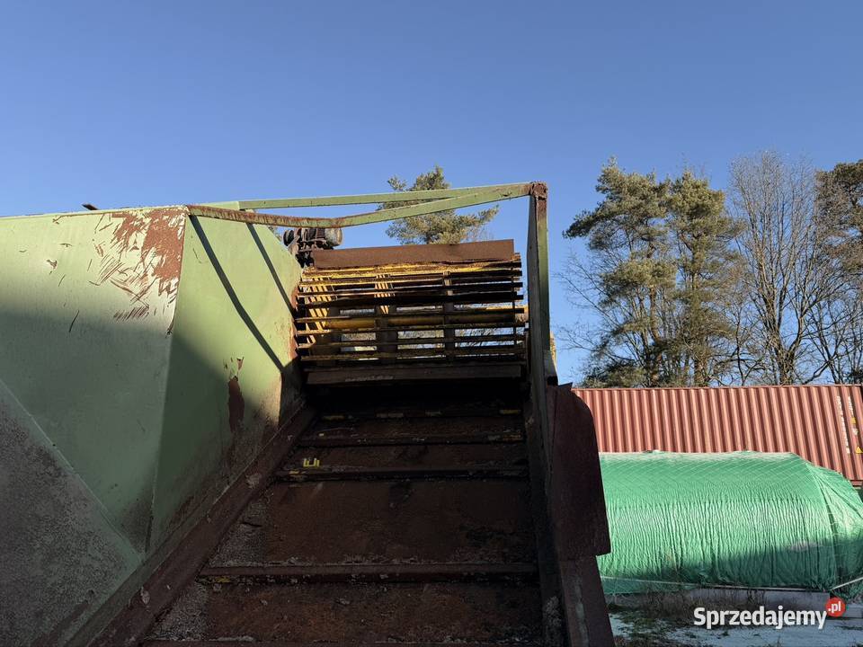 podajnik listwowy zasypnik podajnik łańcuchowy Daleszynek