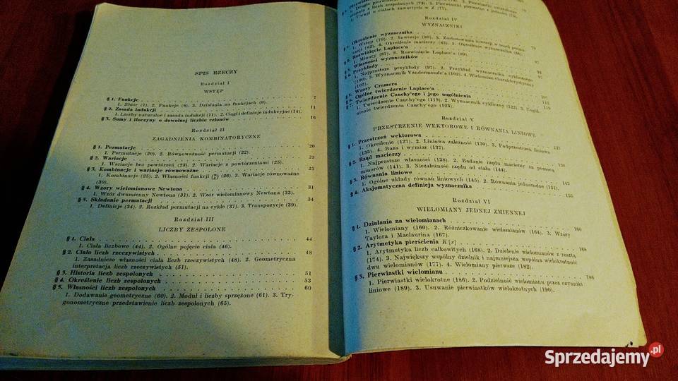 Elementy Algebry Wyższej Mostowski Stark Gdańsk