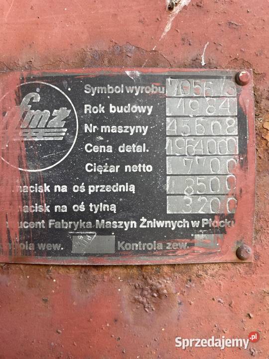 Kombajn Bizon Oława