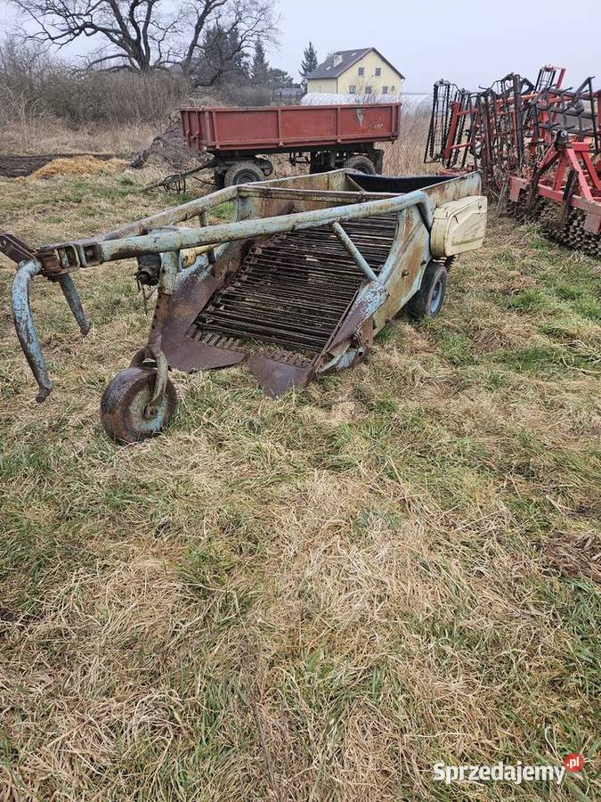 Kopaczka elewatorowa 2 rzedowa nieuszkodzony dolnośląskie Łagiewniki